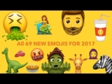 ? All 69 New Emojis for 2017