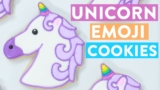 How To Make Unicorn Emoji Cookies